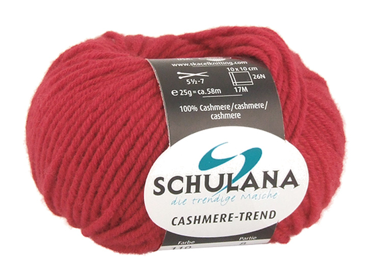 Farbkarte Schulana Cashmere-Trend