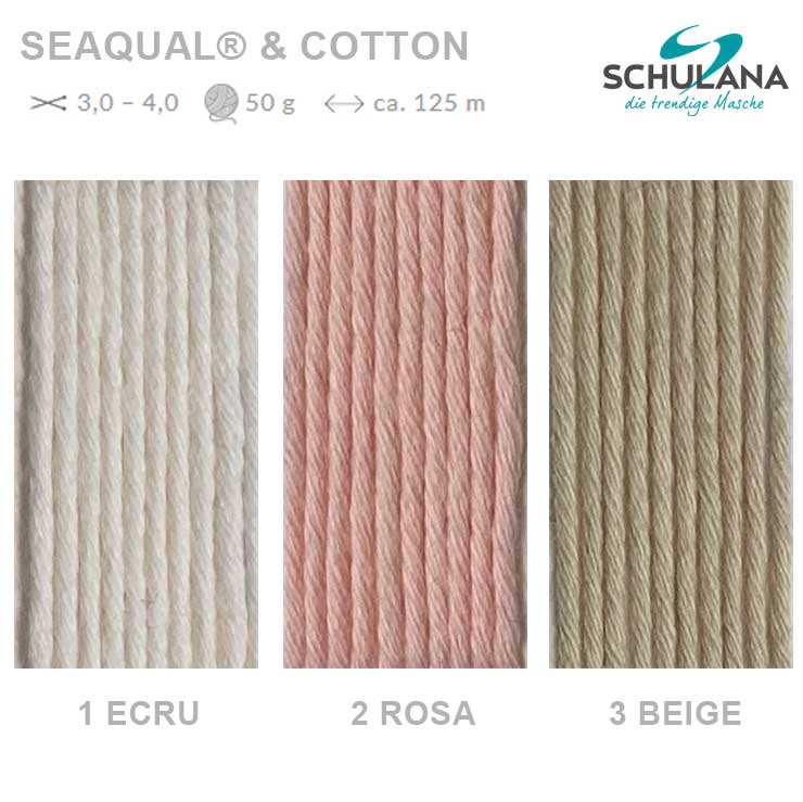 Farbkarte Schulana Seaqual  & Cotton